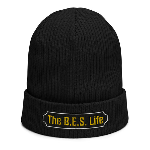 The B.E.S. Life | Ticket | Organic ribbed beanie